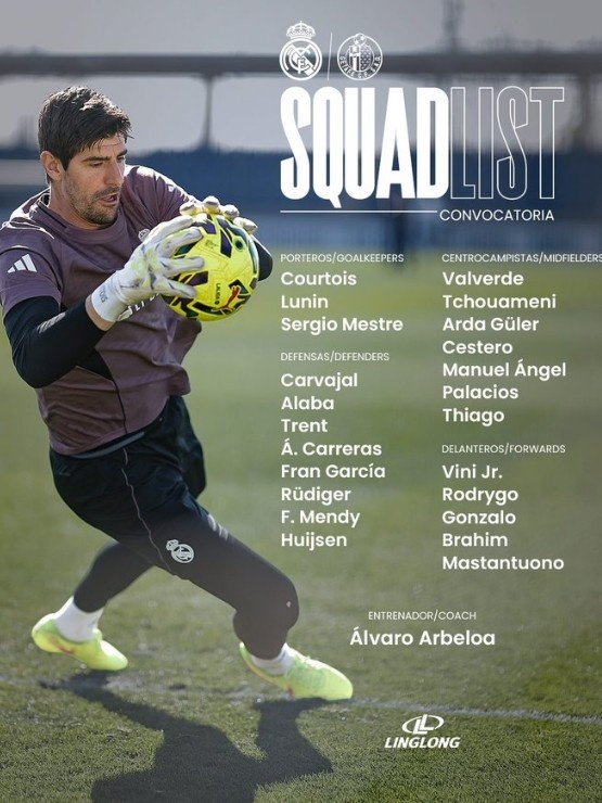 必发体育-皇马公布本轮西甲名单：姆巴佩、卡马文加缺席，罗德里戈回归